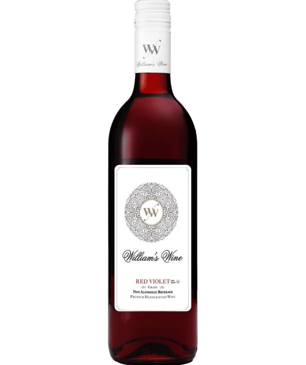 William’s Wine Red Violet Less Sugar (Grape) Non Alcoholic 750 ml