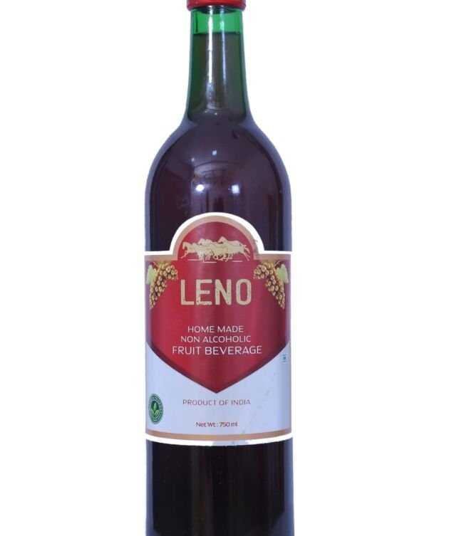 LENO Original Home made, Non-Alcoholic Soft Red Wine (750 ML)
