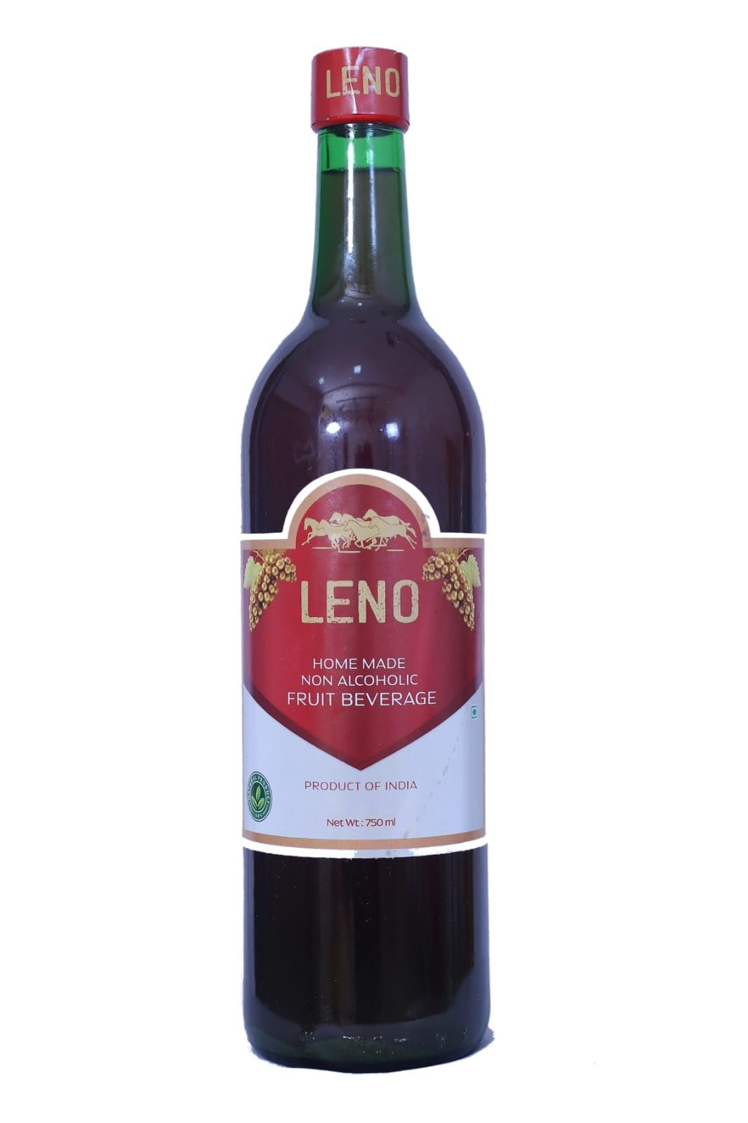 LENO Original Home made, Non-Alcoholic Soft Red Wine (750 ML)