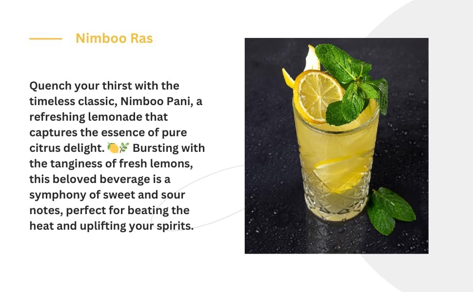 Nimboo Ras Yellow Lemon Juice Concentrate-Experience Asli Lemon Juice for Drinks,Cooking,Salad and Weight Loss - 100% Pure Natural Goodness - 126ml (Pack of 6) - Image 4