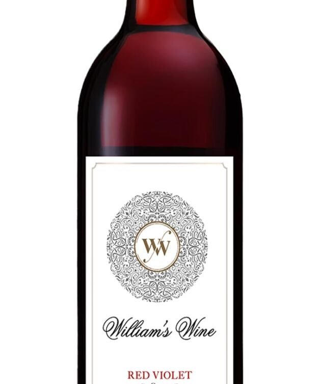 William’s Wine Non Alcoholic Red Violet (Grape - 750 ml)