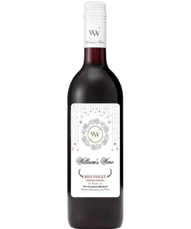 WILLIAMS WINE Non Alcoholic Festive Edition Red Violet (Grape) 750 Ml