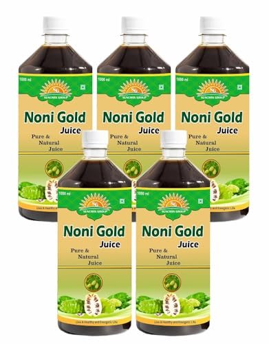 Sunchan Group Noni Gold Juice 2 Ltr Natural Fruit Juice 2000 ML (1000 ml) x 2