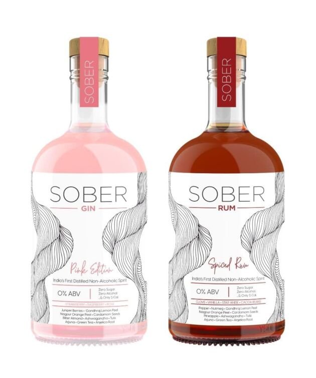 Sober Gin: Pink Edition & Rum Combo – A Refreshing Non-Alcoholic Twist for Your Tastebuds (GIN-PINK-N-RUM)