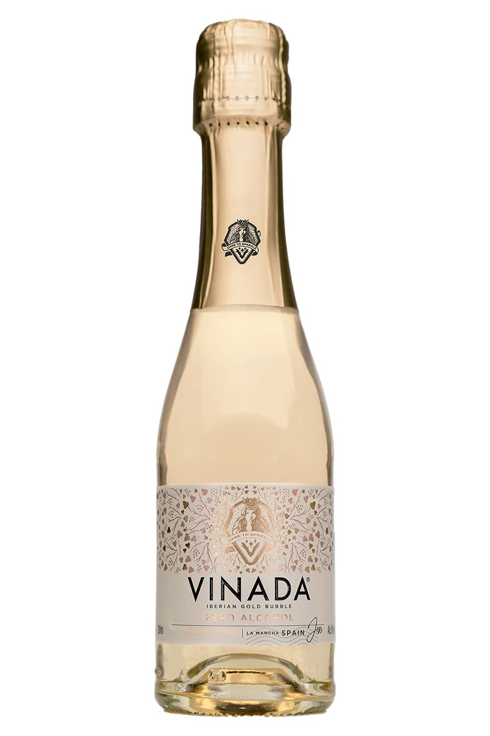 Vinada - Non Alcoholic Wine - Chardonnay, Sparkling Gold, & Sparkling Rosé Gift Pack - 200 ml (3 Glass Bottles) - FULL EXPERIENCE GIFTBOX - Image 3