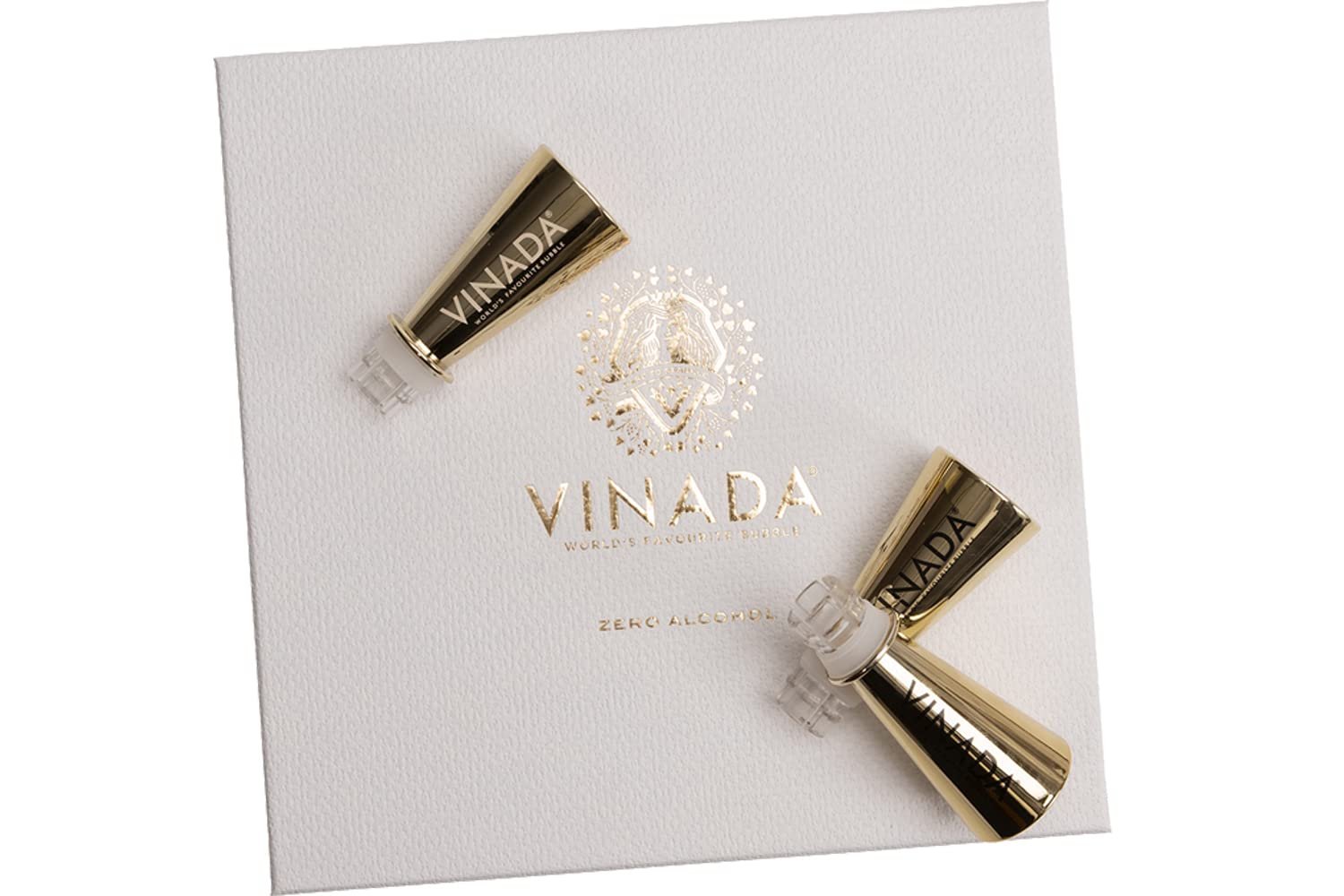 Vinada - Non Alcoholic Wine - Chardonnay, Sparkling Gold, & Sparkling Rosé Gift Pack - 200 ml (3 Glass Bottles) - FULL EXPERIENCE GIFTBOX - Image 8