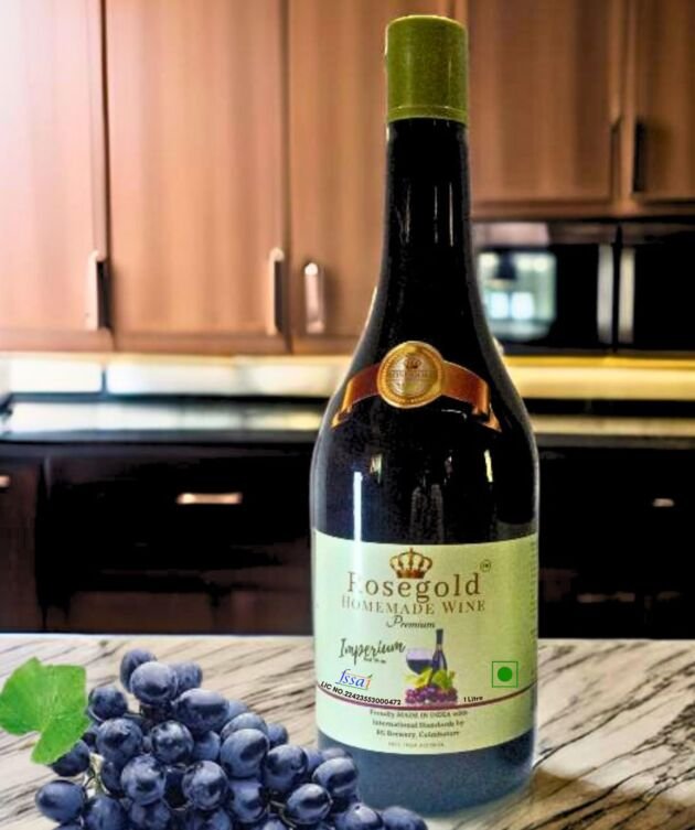 Rosegold-Imperium- Homemade Non alcoholic red wine-1000 ML