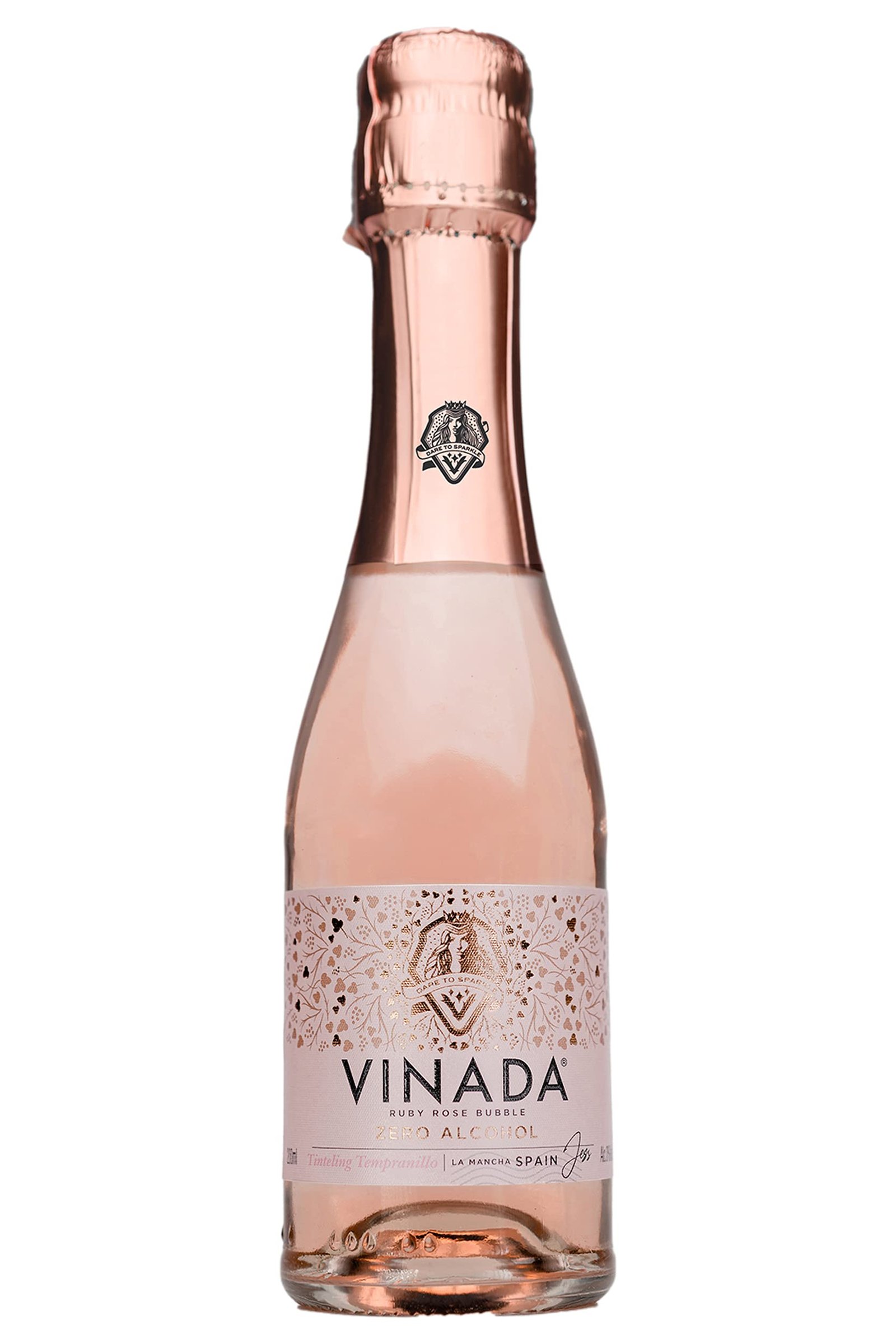Vinada - Non Alcoholic Wine - Chardonnay, Sparkling Gold, & Sparkling Rosé Gift Pack - 200 ml (3 Glass Bottles) - FULL EXPERIENCE GIFTBOX - Image 5