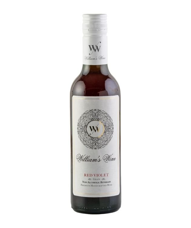 William’s Wine Non Alcoholic Red Violet (Grape) (375 ml, Red Violet (Grape))