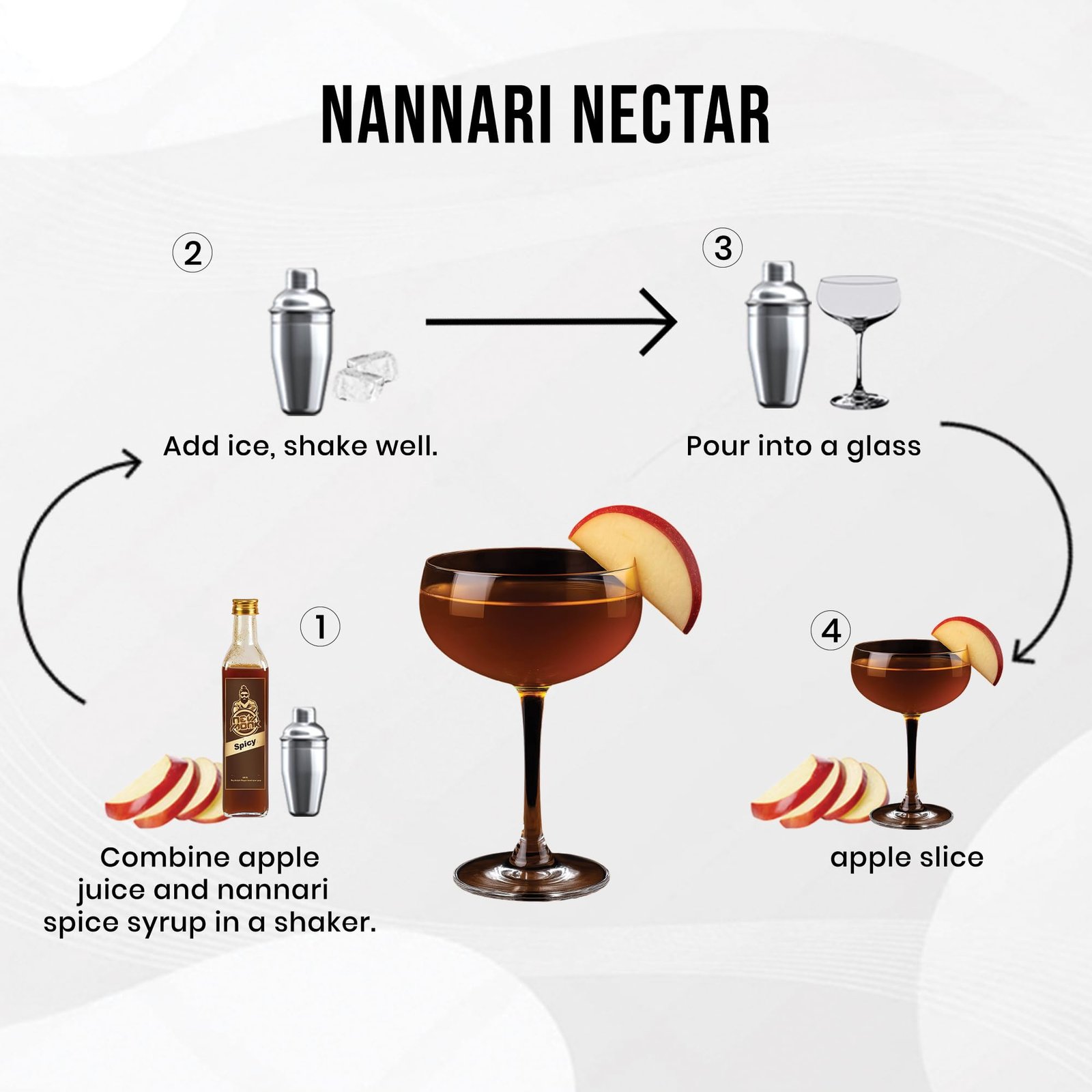 New Monk Nannari Syrup for Cocktails & Mocktails( Pack of 2x500 ml)| Natural Non- Alcoholic Sarsaparilla Root based Mixer for Instant Party Drinks, Iced Teas, Slushies, Squash | No Added Artificial Colors or Sweeteners (Spicy Spicy) - Image 3