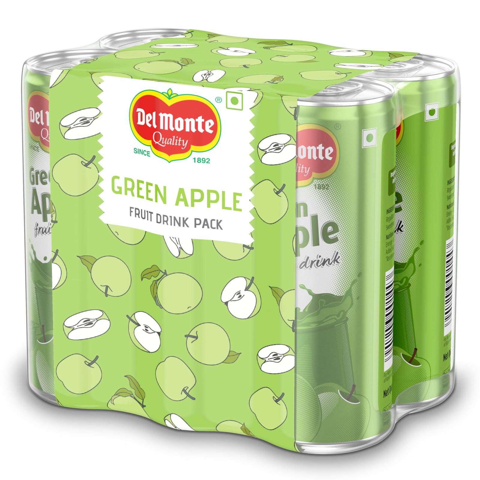 Del Monte Green Apple Fruit Drink (Pack of 6) - Crisp, Tangy & Ideal for Mocktails & Cocktails |No added preservatives - Image 8