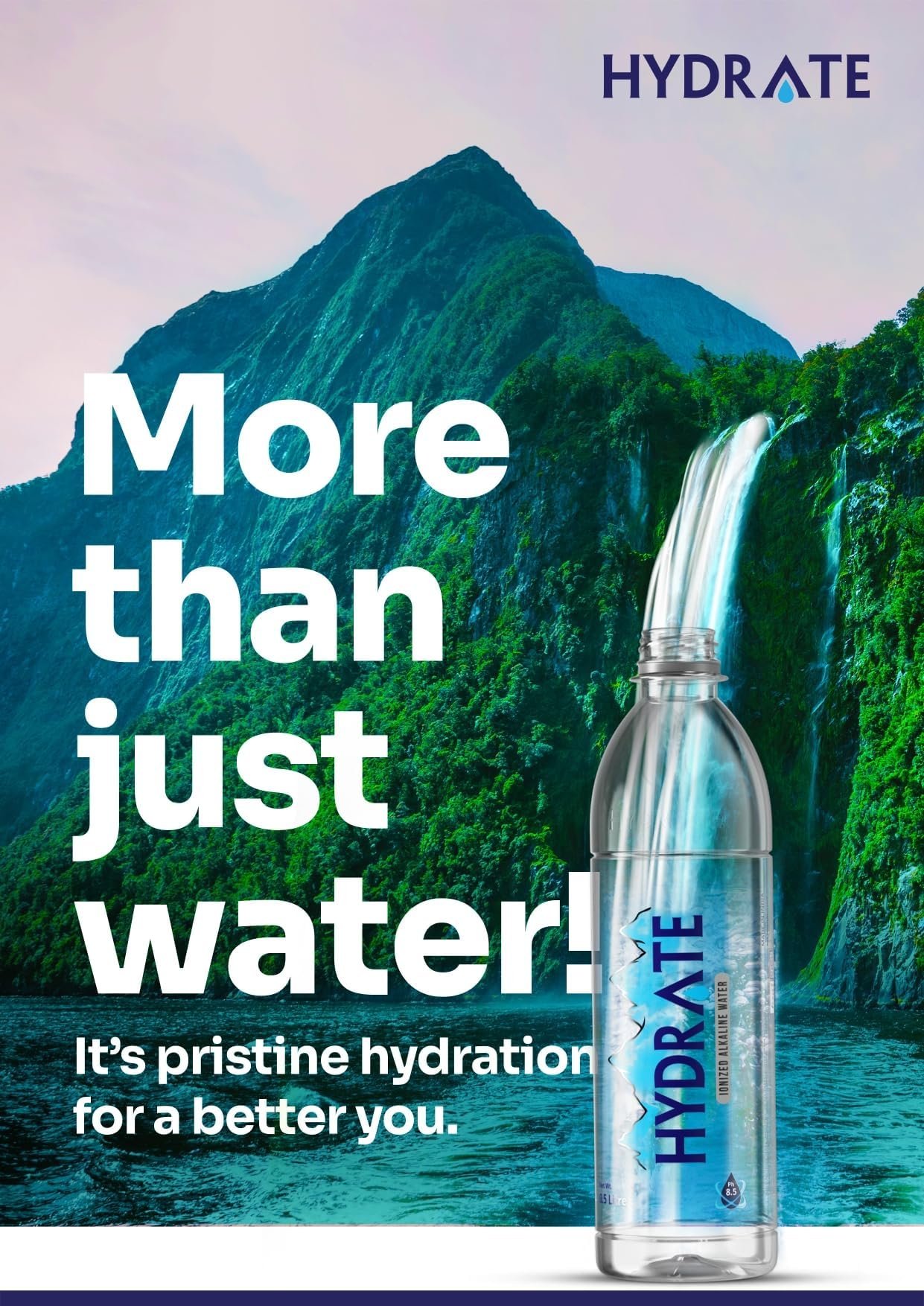 Hydrate Alkaline Water | 1L (Pack Of 9) | Ionized | with Essential And Natural Nutritious Minerals Contains 8.5 pH | Balance and Purity |Elevate Your Hydration | Enhanced Vitality - Image 9